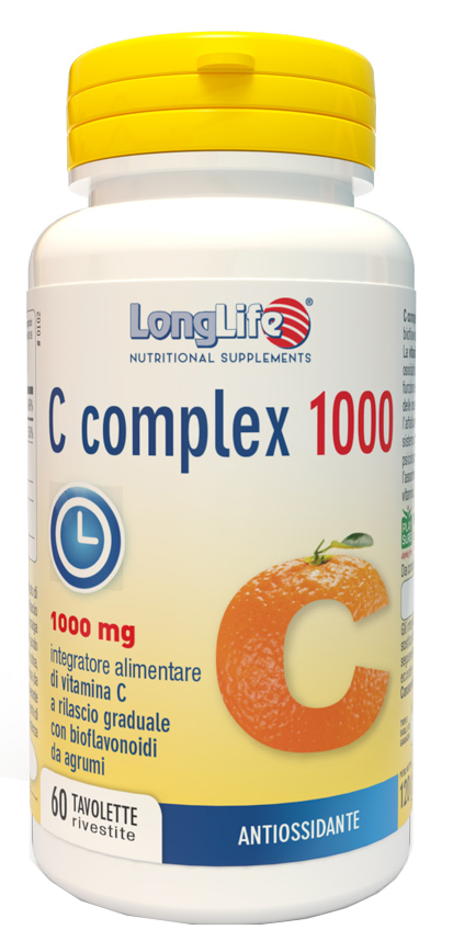 LONGLIFE C COMPLEX 1000 T/R 60 TAVOLETTE - Speedyfarma.it