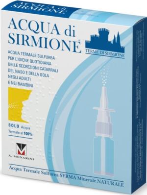 ACQUA SIRMIONE MINERALE NATURALE 6 FIALE 15 ML - Speedyfarma.it