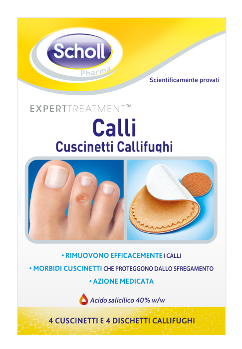 CEROTTO CALLIFUGO CALLI DURI 4 CEROTTI + 4 DISCHETTI - Speedyfarma.it