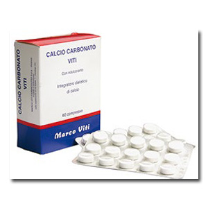 CALCIO CARBONATO VITI 60 COMPRESSE - Speedyfarma.it