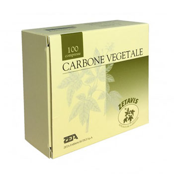 ZETAVIS CARBONE VEGETALE 100 COMPRESSE - Speedyfarma.it
