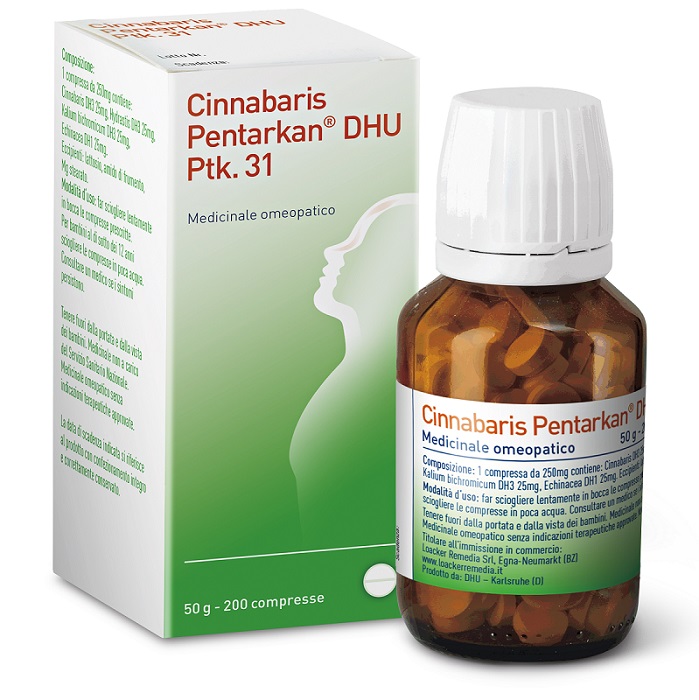 CINNABARIS 31 PTK 200 COMPRESSE 50 G - Speedyfarma.it