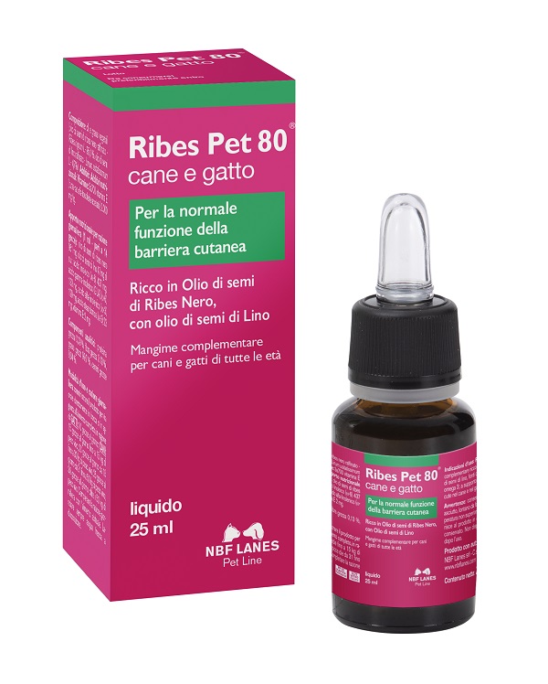 RIBES PET 80 GOCCE OLIO 25 ML CON CONTAGOCCE - Speedyfarma.it