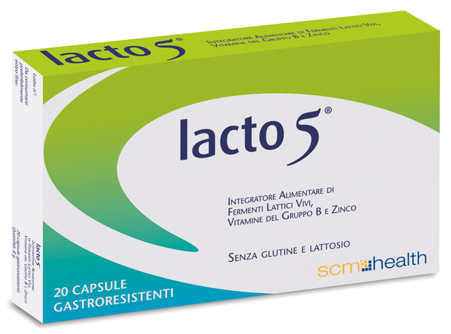 LACTO 5 20 CAPSULE - Speedyfarma.it