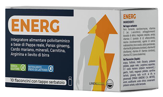 ENERG 10 FLACONCINI USO ORALE - Speedyfarma.it