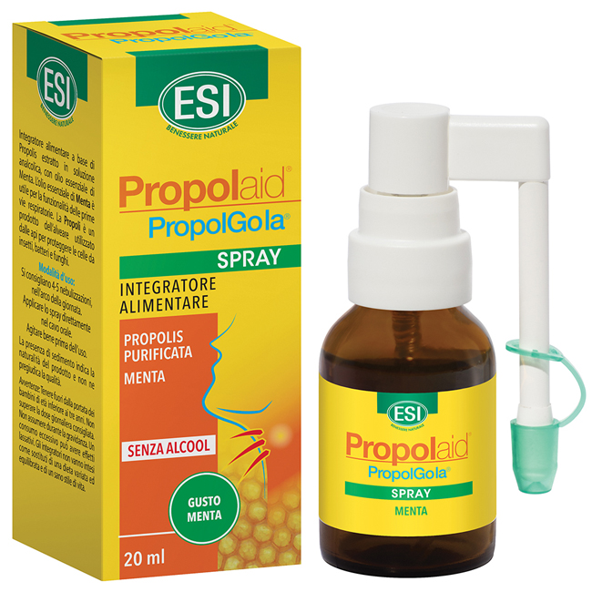 ESI PROPOLAID SPRAY GOLA ANALCOLICO MENTA 20 ML - Speedyfarma.it