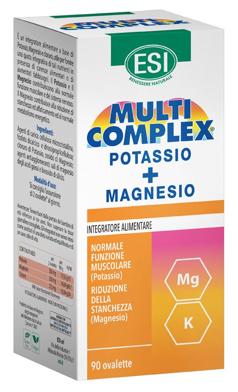 ESI MULTICOMPLEX POTASSIO MG 90 OVALETTE - Speedyfarma.it