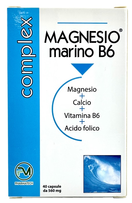 MAGNESIO MARINO B6 40 CAPSULE - Speedyfarma.it