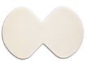 SCHIUMA DI POLIURETANO ASSORBENTE CON STRATO DI CONTATTO IN SILICONE MORBIDO CONFORMATA PER TALLONE MEPILEX HEEL 13X20CM 5 PEZZI - Speedyfarma.it