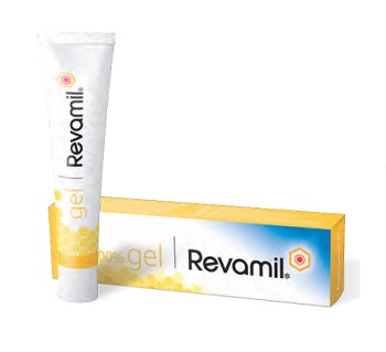 GEL A BASE DI MIELE STANDARDIZZATO E IRRADIATO A RAGGI GAMMA REVAMIL GEL PER GESTIONE ULCERE E INFEZIONI TUBO 18 G - Speedyfarma.it