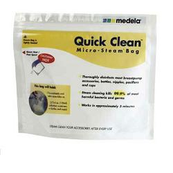 QUICK CLEAN SACCA PER STERILIZZAZIONE A MICROONDE 5 PEZZI - Speedyfarma.it