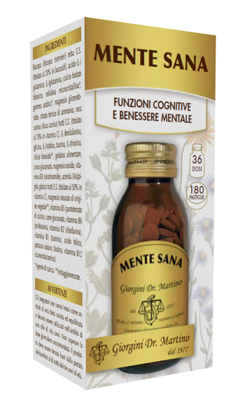 MENTE SANA 180 PASTIGLIE - Speedyfarma.it