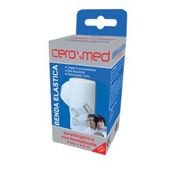 BENDA ELASTICA CEROXMED 10X450 CM CON GANCIO 1 PEZZO - Speedyfarma.it