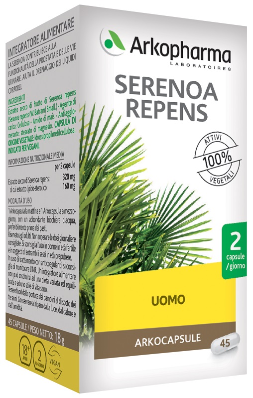 SERENOA REPENS 45 CAPSULE - Speedyfarma.it