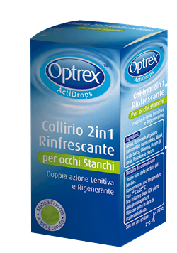 GOCCE OCULARI OPTREX ACTIDROPS 2IN1 RINFRESCANTE OCCHI STANCHI 1 PEZZO - Speedyfarma.it
