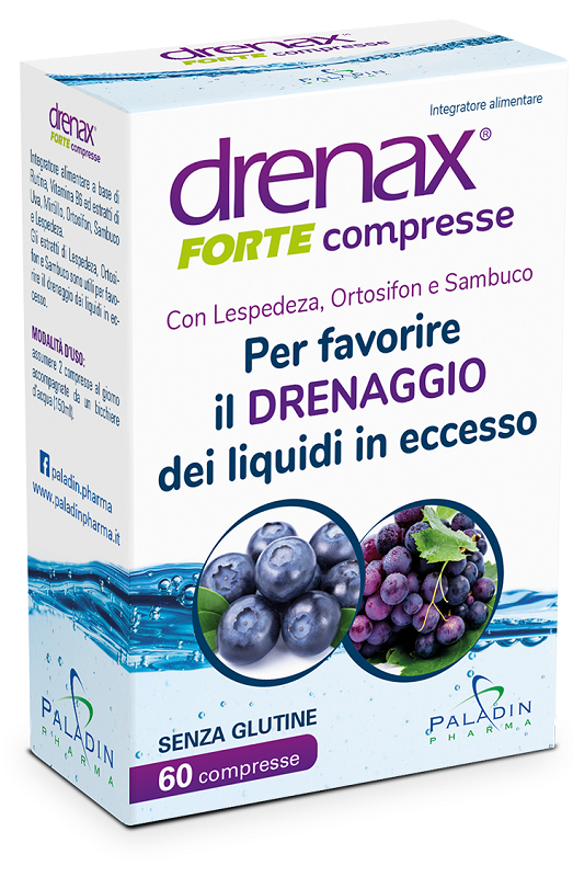 DRENAX FORTE MIRTILLO 60 COMPRESSE - Speedyfarma.it
