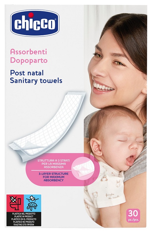 CHICCO ASSORBENTI PROTECTION POSTPARTO 30 PEZZI - Speedyfarma.it