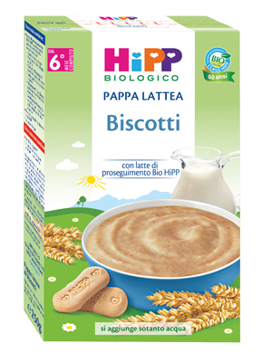 HIPP BIO PAPPA LATTEA BISCOTTI 250 G - Speedyfarma.it
