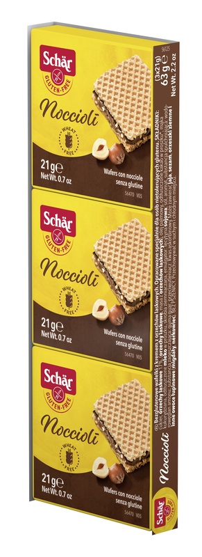 SCHAR NOCCIOLI' WAFERS CON NOCCIOLE 3 PEZZI DA 21 G - Speedyfarma.it