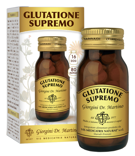 GLUTATIONE SUPREMO 80 PASTIGLIE - Speedyfarma.it