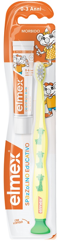 ELMEX SPAZZOLINO BIMBI EDUCATIVO NEW 0-3 ANNI - Speedyfarma.it