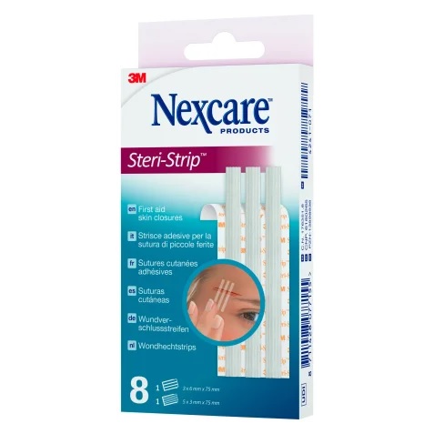 CEROTTO PER SUTURA NEXCARE STERISTRIP 6X75 MM + 3X75 MM - Speedyfarma.it