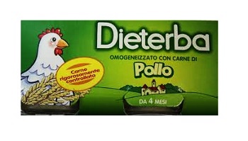 DIETERBA OMOGENEIZZATO POLLO 3 PEZZI 80 G - Speedyfarma.it