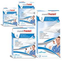 MEDICAZIONE POST OPERATORIA MEDIPRESTERIL IMPERMEABILE 7,5X10CM 4 PEZZI - Speedyfarma.it