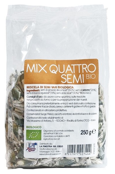 MIX 4 SEMI BIO 250 G - Speedyfarma.it