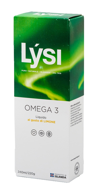 LYSI OMEGA3 LIQUIDO LIMONE 240 ML - Speedyfarma.it