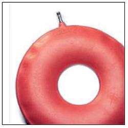 CIAMBELLA PER INVALIDI GONFIABILE IN GOMMA TEAM DELUXE IN SACCHETTO DIAMETRO 43 CM 1 PEZZO - Speedyfarma.it