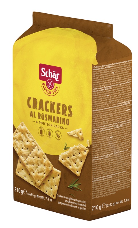 SCHAR CRACKERS ROSMARINO 210 G - Speedyfarma.it