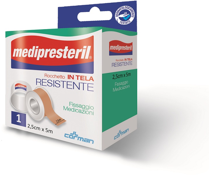 CEROTTO IN ROCCHETTO IN TELA MEDIPRESTERIL 5X250CM - Speedyfarma.it