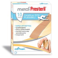 CEROTTO MEDIPRESTERIL DITA FLESSIBILE E RESISTENTE 10 PEZZI - Speedyfarma.it