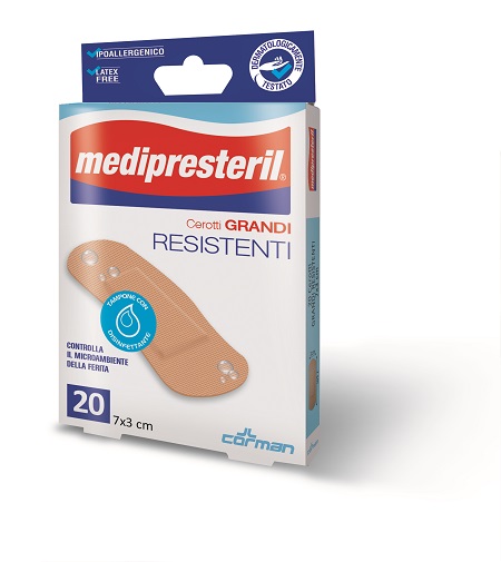 CEROTTO MEDIO MEDIPRESTERIL RESISTENTE 7X2CM 20 PEZZI - Speedyfarma.it