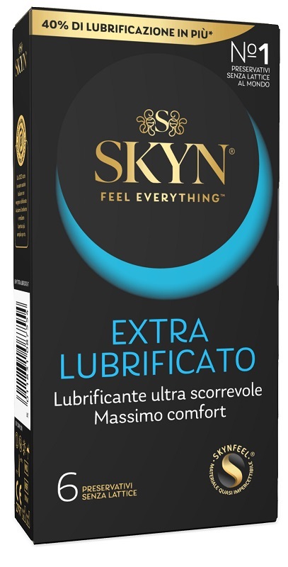 PROFILATTICO ANSELL AKUEL SKYN EXTRA LUBRIFICATO B 6 PEZZI - Speedyfarma.it