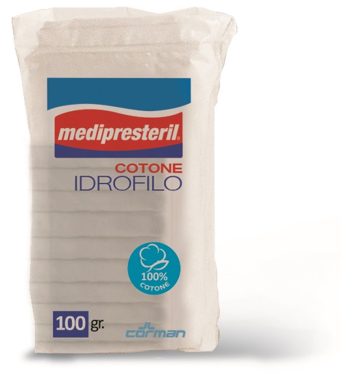 COTONE IDROFILO FU MEDIPRESTERIL CONFEZIONE DA 100GRAMMI - Speedyfarma.it