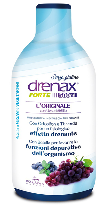 DRENAX FORTE L'ORIGINALE CON UVA E MIRTILLO 500 ML - Speedyfarma.it