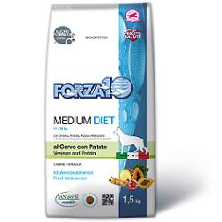FORZA 10 MEDIUM DIET CON CERVO E PATATE PER CANI DI MEDIA TAGLIA 12 KG - Speedyfarma.it