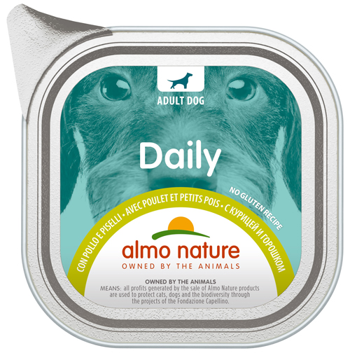 DAILY MENU DOGS CON POLLO E PISELLI 100 G - Speedyfarma.it