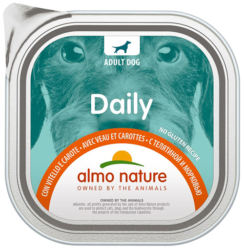 DAILY MENU DOGS CON VITELLO E CAROTE 300 G - Speedyfarma.it