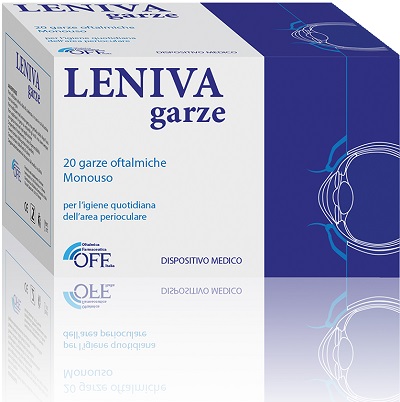 LENIVA GARZE OFTALMICHE 20 PEZZI - Speedyfarma.it