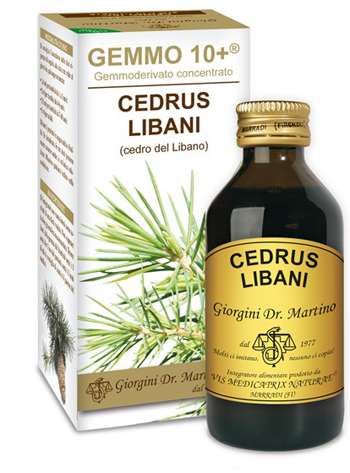 GEMMO 10+ CEDRO DEL LIBANO 100 ML LIQUIDO ANALCOLICO - Speedyfarma.it