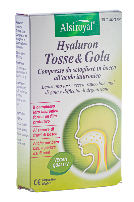 HYALURON TOSSE & GOLA 30 COMPRESSE N - Speedyfarma.it