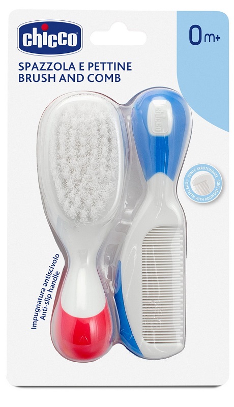 CHICCO SPAZZOLA + PETTINE NYLON - Speedyfarma.it