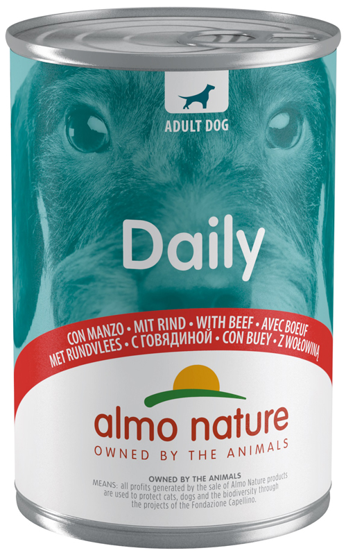 ALMO NATURE DOGS DAILY MENU CON MANZO 400G - Speedyfarma.it