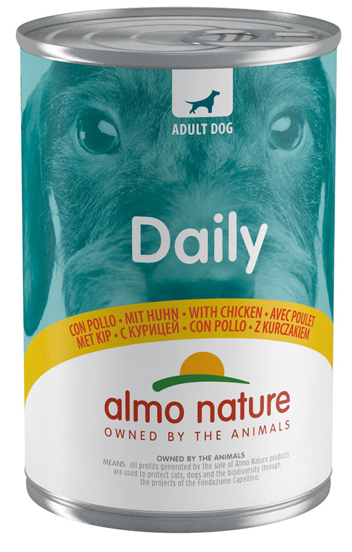 ALMO NATURE DOGS DAILY MENU CON POLLO 400G - Speedyfarma.it