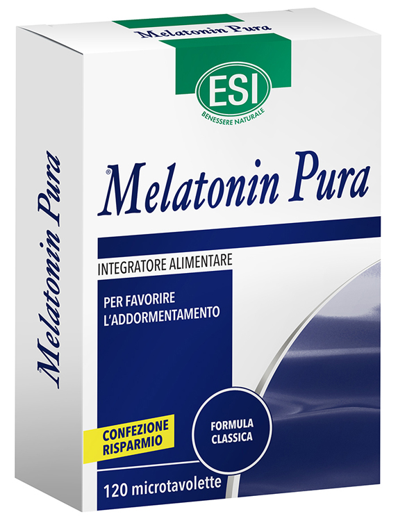 ESI MELATONIN PURA 120 MICROTAVOLETTE - Speedyfarma.it