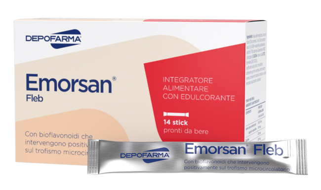 EMORSAN FLEB 14 STICK PACK DA 15 ML - Speedyfarma.it