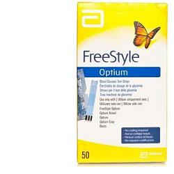 STRISCE MISURAZIONE GLICEMIA FREESTYLE OPTIUM TEST STRIPS 50 PEZZI SENZA CALIBRAZIONE - Speedyfarma.it